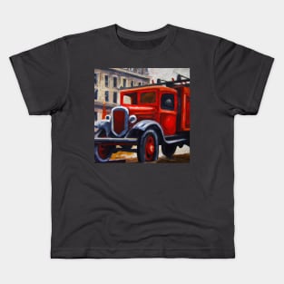 Vintage Red Truck Kids T-Shirt
